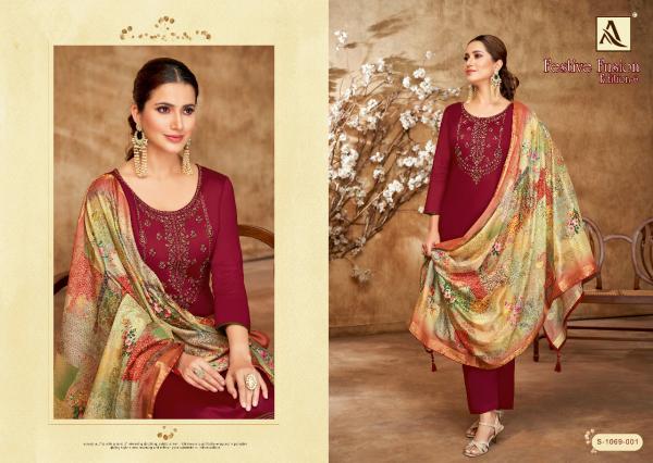 Alok Festive Fusion Edition 6 Jam Cotton Dress Material